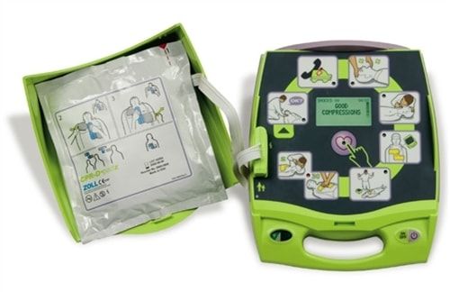 Imagen de desfibrilador Zoll AED Plus por Espeva