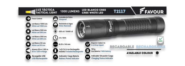 Luz Táctica T2117